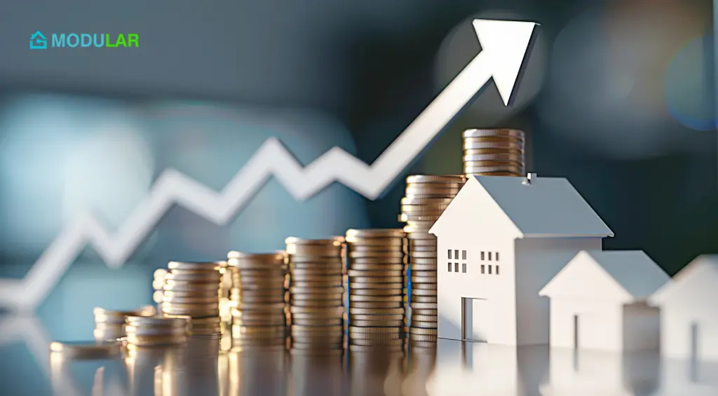 casas modulares no mercado imobiliário