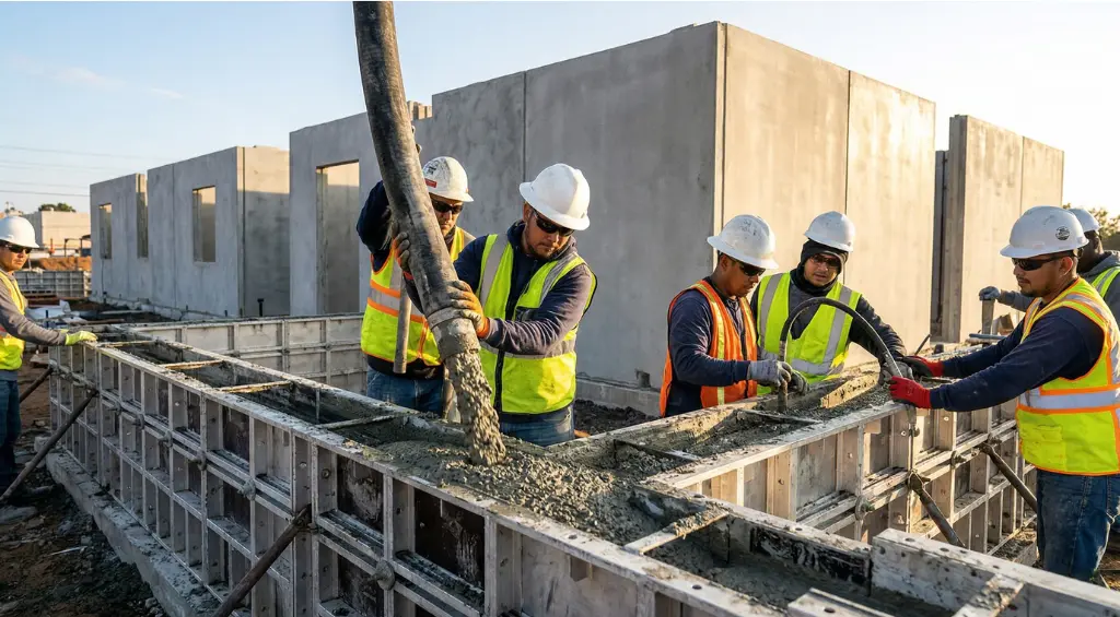 logística na construção modular