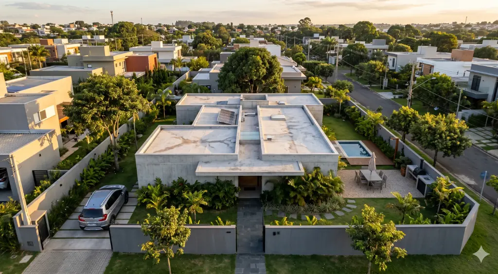 casa modular de 3 quartos